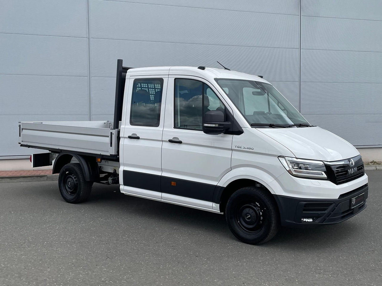MAN TGE 3.160 Pritsche DOKA MR HECK AHK 3.5t ACC NAV - Open body delivery van, Crew cab van: picture 2 MAN TGE 3.160 Pritsche DOKA MR HECK AHK 3.5t ACC NAV - Open body delivery van, Crew cab van: picture 2
