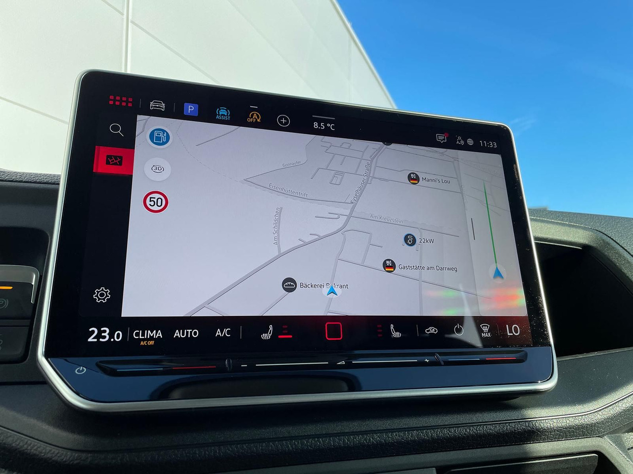 Panel van MAN TGE 3.180 L4H3 KASTEN ACC STANDHZ NAVI AHK: picture 18