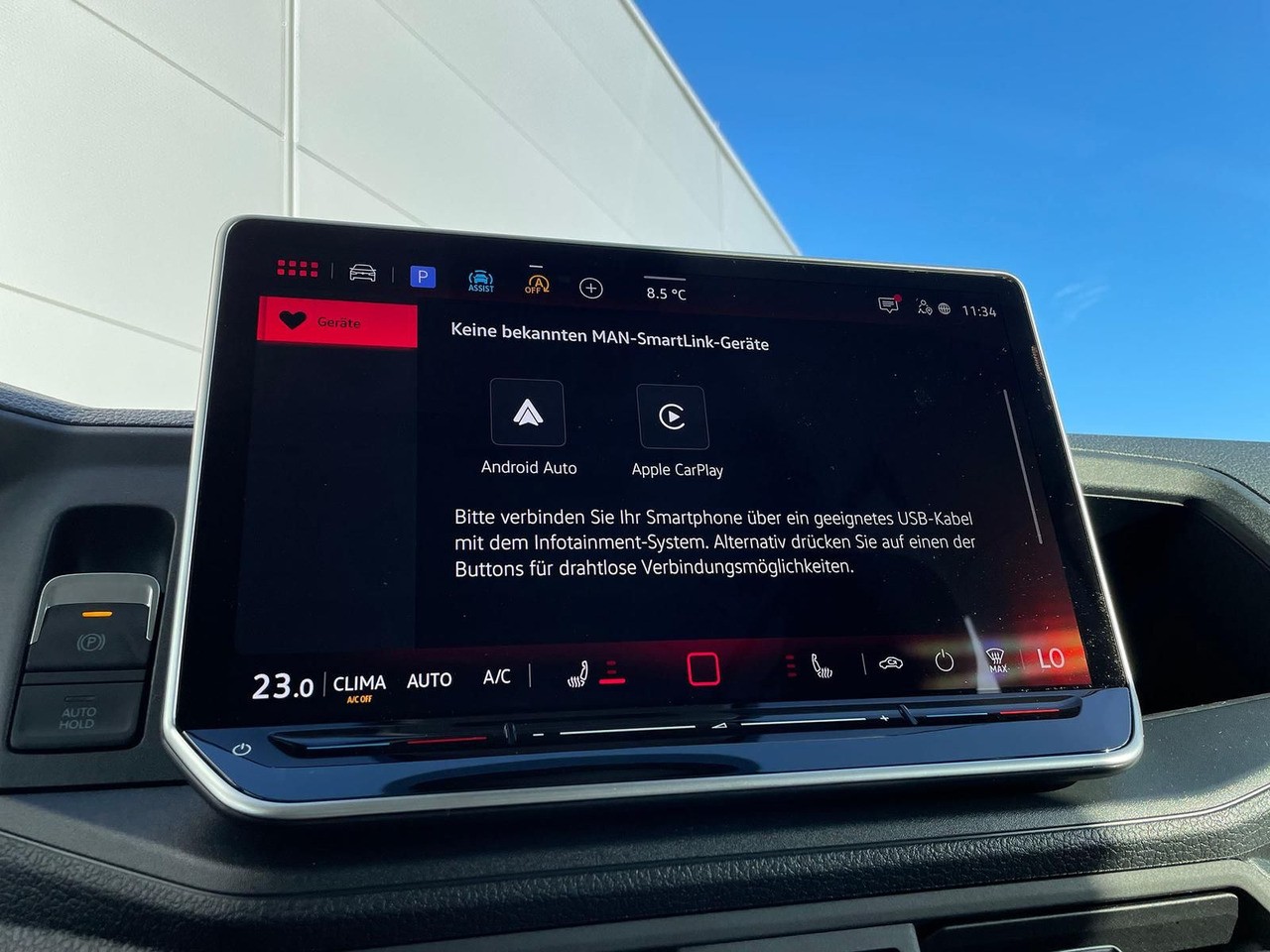 Panel van MAN TGE 3.180 L4H3 KASTEN ACC STANDHZ NAVI AHK: picture 19