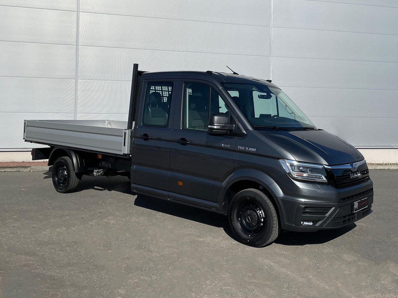 MAN TGE 3.180 Pritsche DOKA LR 4x4 ACC LED DIFF-SPER - Open body delivery van, Crew cab van: picture 2 MAN TGE 3.180 Pritsche DOKA LR 4x4 ACC LED DIFF-SPER - Open body delivery van, Crew cab van: picture 2