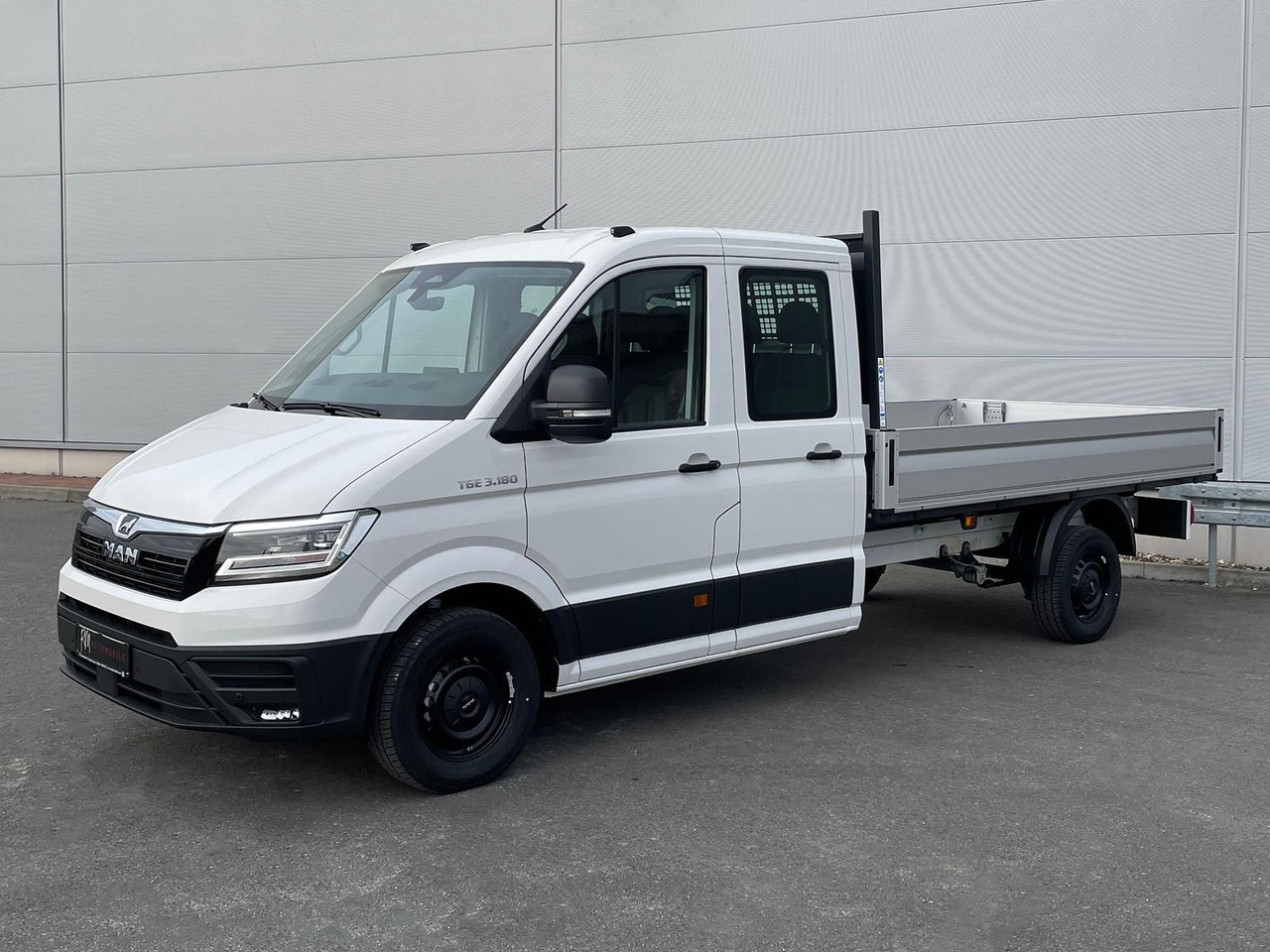 MAN TGE 3.180 Pritsche DOKA LR AHK SITZHZ STANDHZ - Open body delivery van, Crew cab van: picture 1 MAN TGE 3.180 Pritsche DOKA LR AHK SITZHZ STANDHZ - Open body delivery van, Crew cab van: picture 1