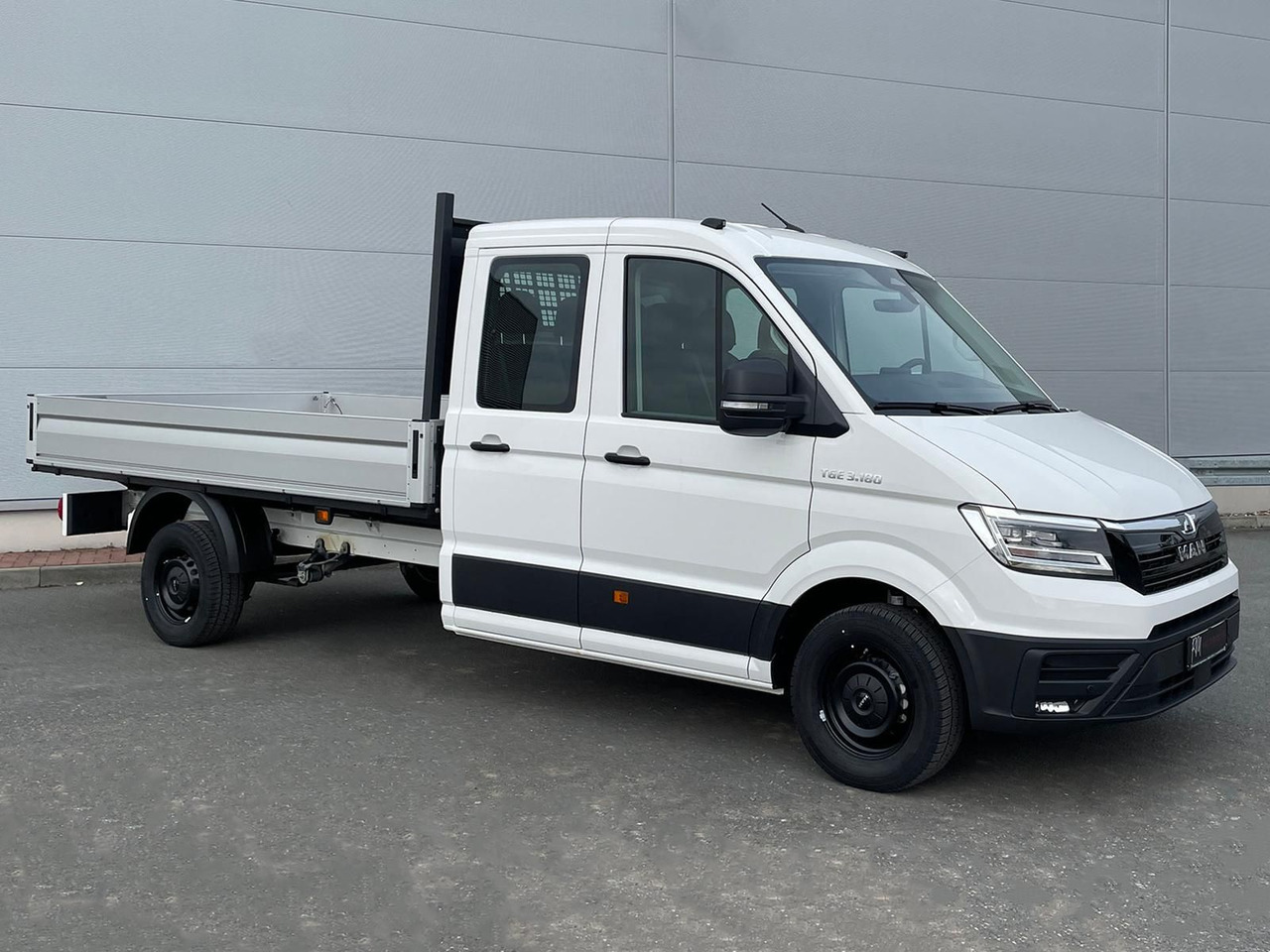 MAN TGE 3.180 Pritsche DOKA LR AHK SITZHZ STANDHZ - Open body delivery van, Crew cab van: picture 2 MAN TGE 3.180 Pritsche DOKA LR AHK SITZHZ STANDHZ - Open body delivery van, Crew cab van: picture 2