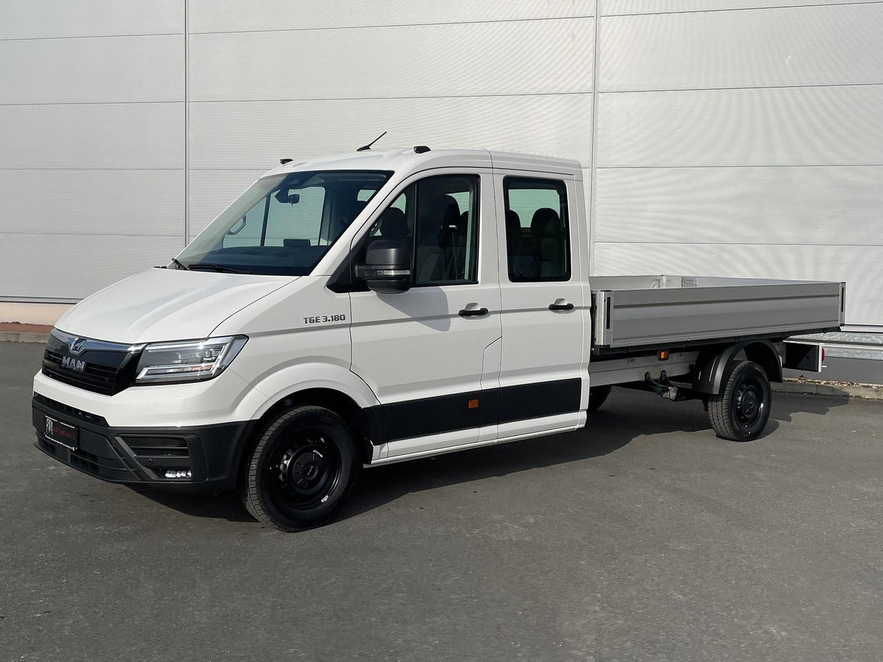 MAN TGE 3.180 Pritsche DOKA LR KAMERA AHK SITZHZ - Open body delivery van, Crew cab van: picture 1 MAN TGE 3.180 Pritsche DOKA LR KAMERA AHK SITZHZ - Open body delivery van, Crew cab van: picture 1