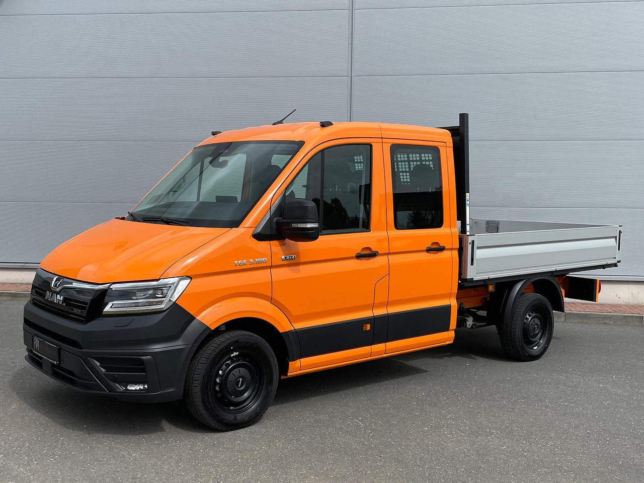 MAN TGE 3.180 Pritsche DOKA MR 4x4 ACC LED DIFF-SPER - Open body delivery van, Crew cab van: picture 1 MAN TGE 3.180 Pritsche DOKA MR 4x4 ACC LED DIFF-SPER - Open body delivery van, Crew cab van: picture 1