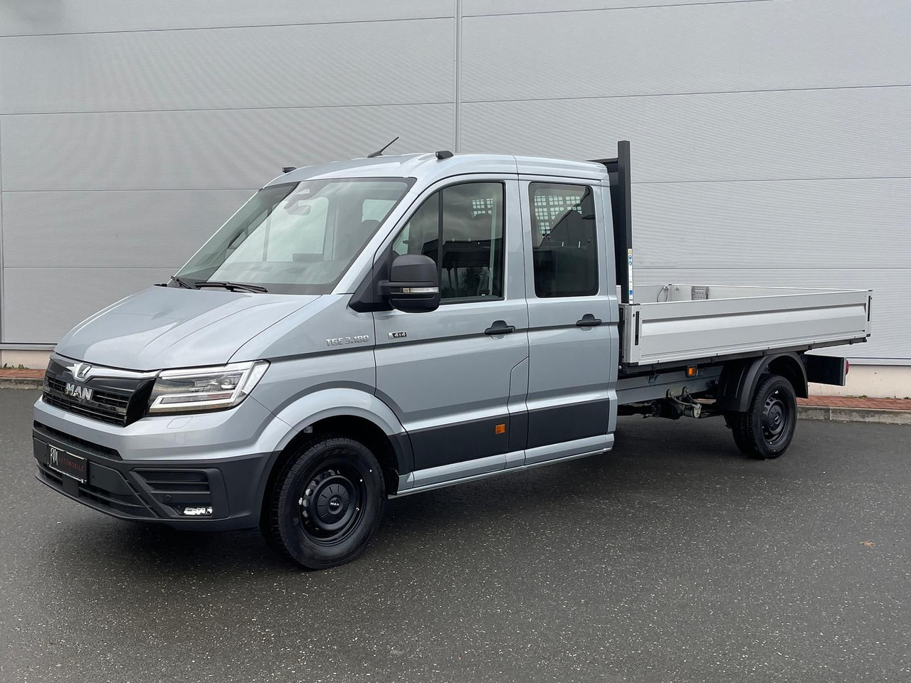 MAN TGE 3.180 Pritsche KIPPER DOKA LR 4x4 ACC LED - Tipper van, Crew cab van: picture 1 MAN TGE 3.180 Pritsche KIPPER DOKA LR 4x4 ACC LED - Tipper van, Crew cab van: picture 1