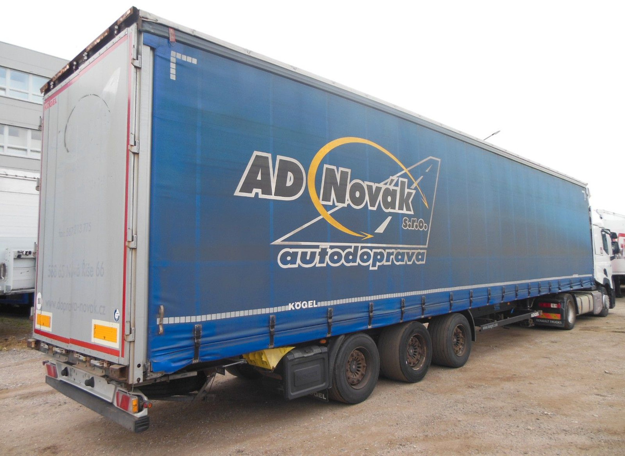 Kögel SN 24 LOWDECK, SAF, LIFT ACHSE - Curtainsider semi-trailer: picture 3 Kögel SN 24 LOWDECK, SAF, LIFT ACHSE - Curtainsider semi-trailer: picture 3