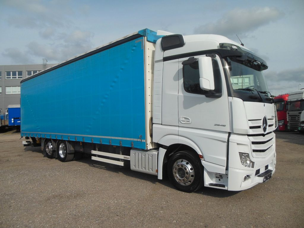 Mercedes-Benz ACTROS 2546, 24 PALETTEN, LBW, ALU FELGEN, TOP!! - Curtain side truck: picture 2 Mercedes-Benz ACTROS 2546, 24 PALETTEN, LBW, ALU FELGEN, TOP!! - Curtain side truck: picture 2