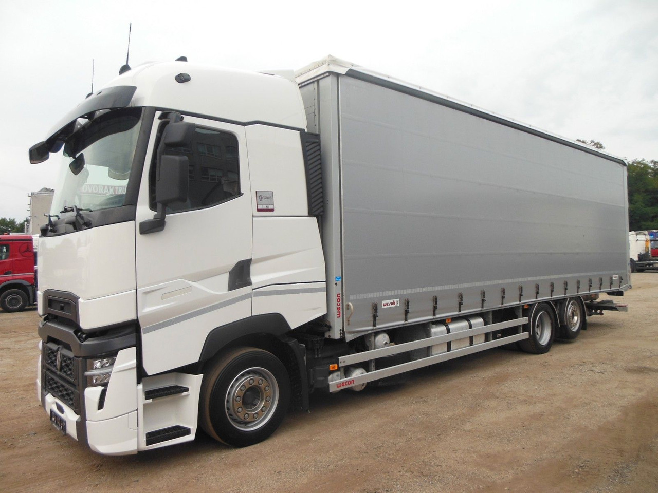 Renault T 440, 6X2, D-HOLLANDIA, 23 PALETTEN, WIE NEUE! - Curtain side truck: picture 1 Renault T 440, 6X2, D-HOLLANDIA, 23 PALETTEN, WIE NEUE! - Curtain side truck: picture 1