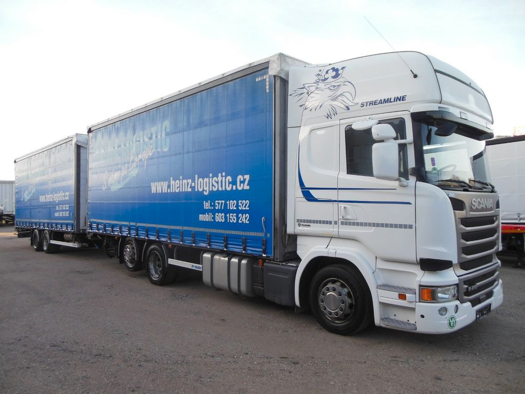 Scania R410, JUMBOZUG 120M3, RETARDER, TOP STAND!! - Curtain side truck: picture 2 Scania R410, JUMBOZUG 120M3, RETARDER, TOP STAND!! - Curtain side truck: picture 2