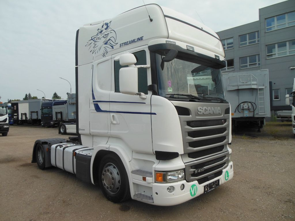 Scania R410, LOWDECK, RETARDER, TOP STAND Scania R410, LOWDECK, RETARDER, TOP STAND - Tractor unit: picture 2 Scania R410, LOWDECK, RETARDER, TOP STAND Scania R410, LOWDECK, RETARDER, TOP STAND - Tractor unit: picture 2