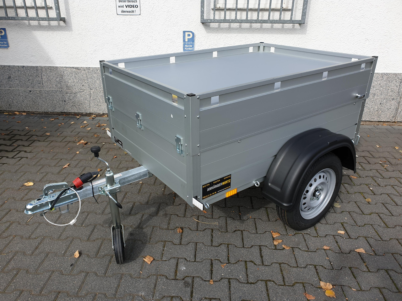 Car trailer ALUBOXX Deckelanhänger GT 500 HT 151x101x48cm (XXS) 500kg Winter Aktion direkt: picture 8