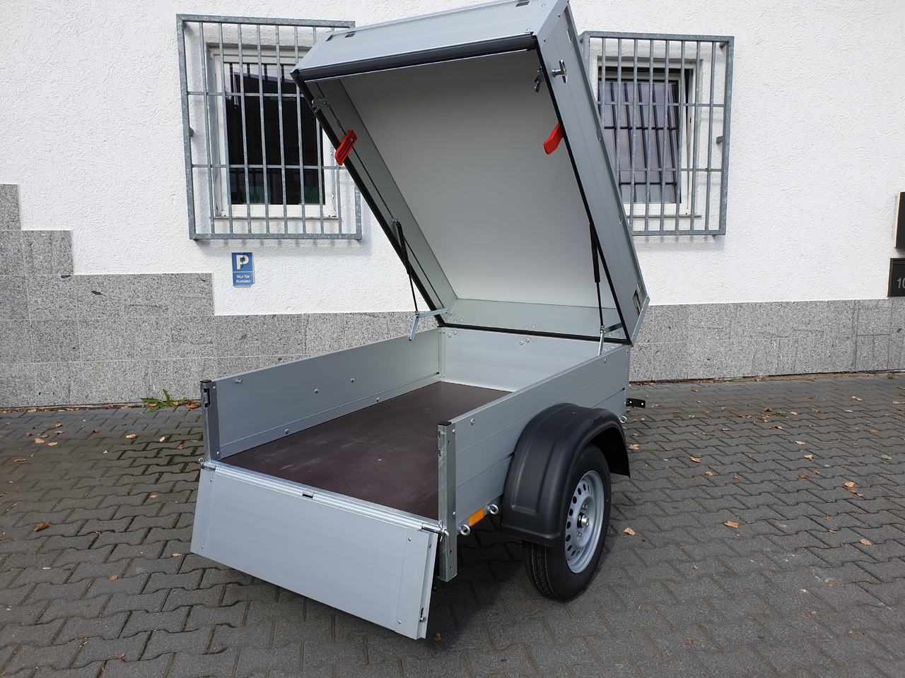 ALUBOXX Deckelanhänger GT 500 HT 151x101x48cm (XXS) 500kg Winter Aktion direkt - Car trailer: picture 5 ALUBOXX Deckelanhänger GT 500 HT 151x101x48cm (XXS) 500kg Winter Aktion direkt - Car trailer: picture 5