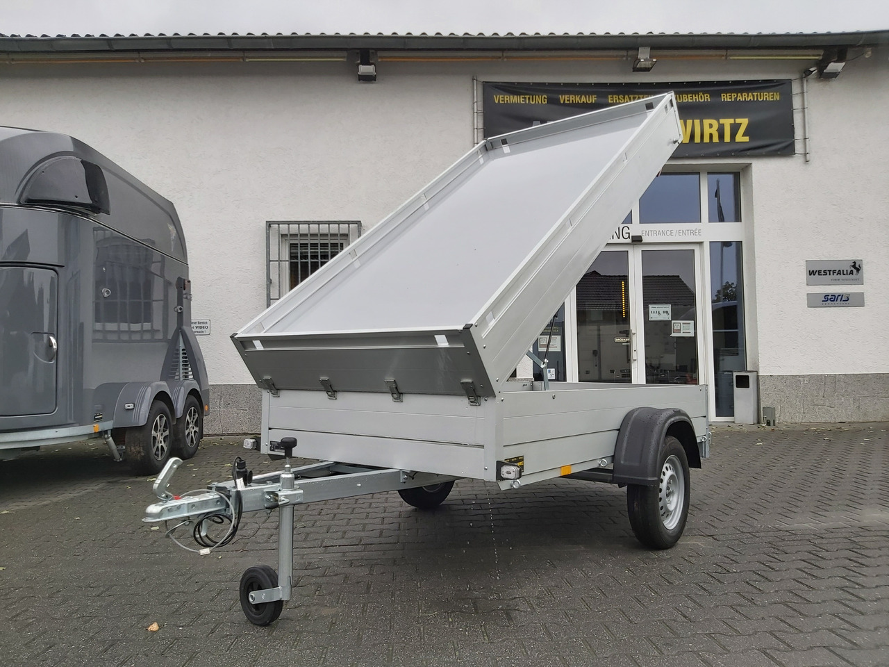 ALUBOXX Deckelanhänger GT 750 HT 251x126x48cm (S) 750kg - Car trailer: picture 2 ALUBOXX Deckelanhänger GT 750 HT 251x126x48cm (S) 750kg - Car trailer: picture 2