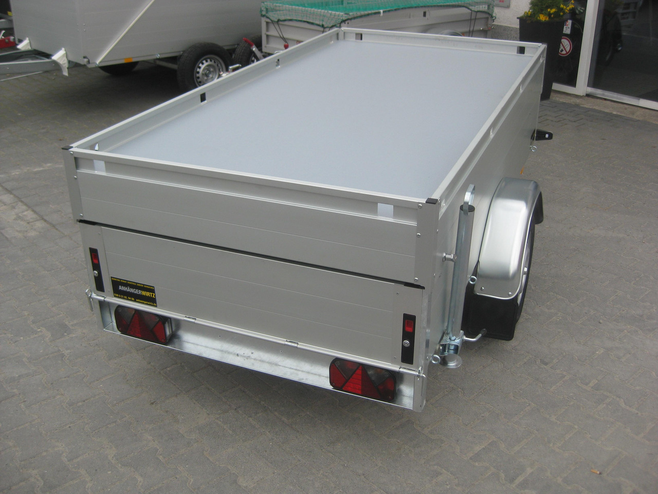 ALUBOXX Deckelanhänger GT 750 HT 251x126x48cm (S) 750kg - Car trailer: picture 4 ALUBOXX Deckelanhänger GT 750 HT 251x126x48cm (S) 750kg - Car trailer: picture 4