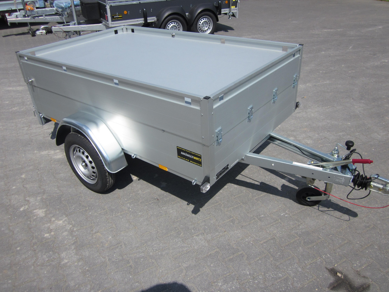 ALUBOXX Deckelanhänger GTB 1200 HT 251x126x48cm (S) 1160kg - Car trailer: picture 2 ALUBOXX Deckelanhänger GTB 1200 HT 251x126x48cm (S) 1160kg - Car trailer: picture 2