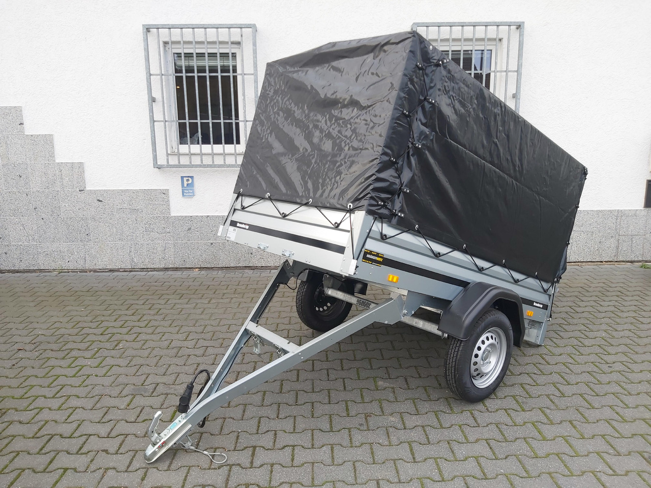 Brenderup 1205 S UB 750 Klappdeichsel Anhänger Hochplane 117cm blackline 750kg - Car trailer: picture 2 Brenderup 1205 S UB 750 Klappdeichsel Anhänger Hochplane 117cm blackline 750kg - Car trailer: picture 2