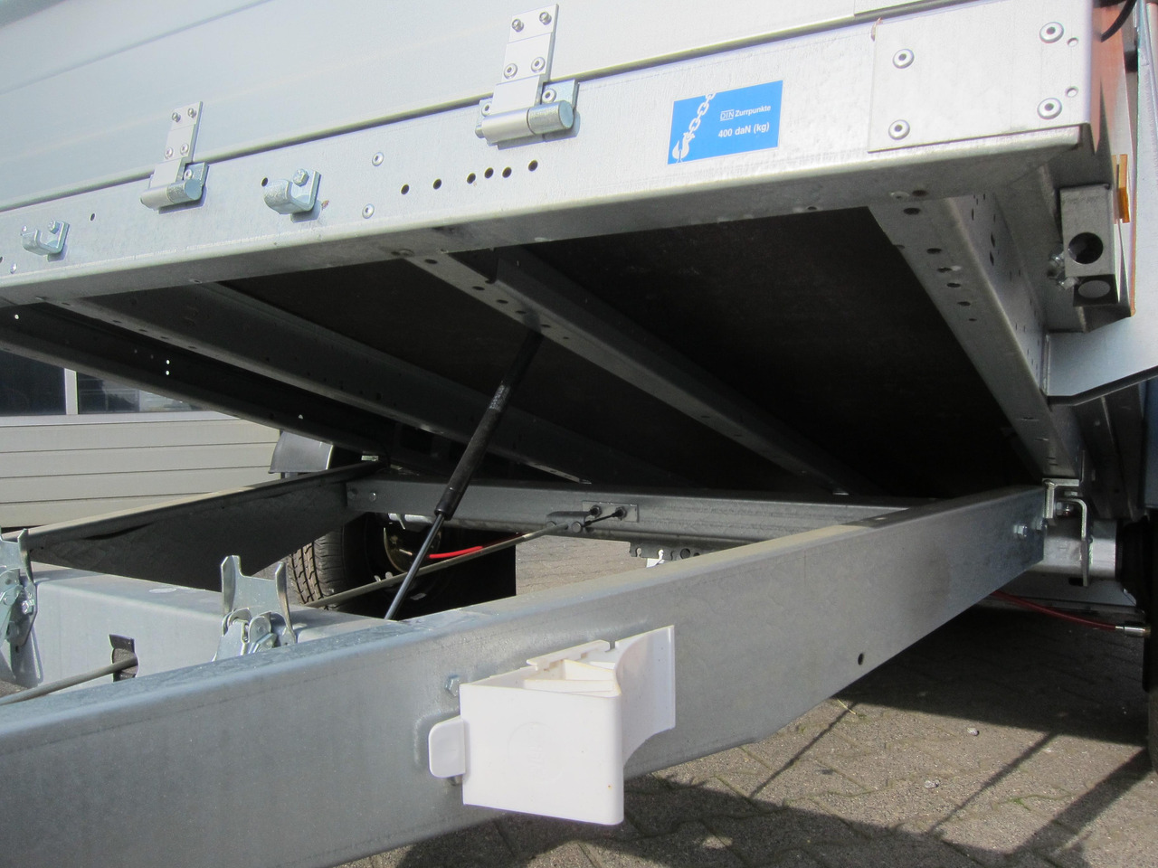 Brenderup 2260 WSB 258x153x40cm Stahl ankippbar Rampe extrabreit klappbare Vorderwand 1300kg - Plant trailer: picture 3 Brenderup 2260 WSB 258x153x40cm Stahl ankippbar Rampe extrabreit klappbare Vorderwand 1300kg - Plant trailer: picture 3