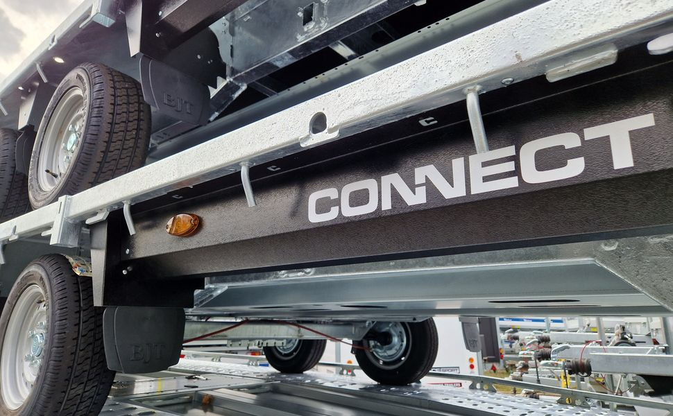 Brian James Trailer Connect 550x229cm blackline plattform Tandem 12" 3500kg (XXL) - Dropside/ Flatbed trailer: picture 1 Brian James Trailer Connect 550x229cm blackline plattform Tandem 12" 3500kg (XXL) - Dropside/ Flatbed trailer: picture 1