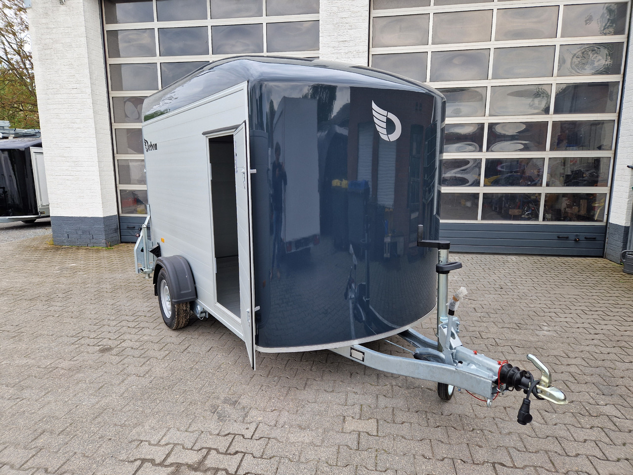 Cargo Roadster 400 312x164x184cm Alu Poly darkgrey Aluboden Seitentür 1300kg Pullman 100 km/H Abverk - Car trailer: picture 5 Cargo Roadster 400 312x164x184cm Alu Poly darkgrey Aluboden Seitentür 1300kg Pullman 100 km/H Abverk - Car trailer: picture 5