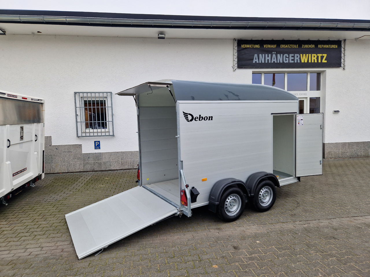 Cargo Roadster 500 312x167x199cm Alu Poly irongrey Seitentür (M) 100km/H 2000kg - Closed box trailer: picture 4 Cargo Roadster 500 312x167x199cm Alu Poly irongrey Seitentür (M) 100km/H 2000kg - Closed box trailer: picture 4