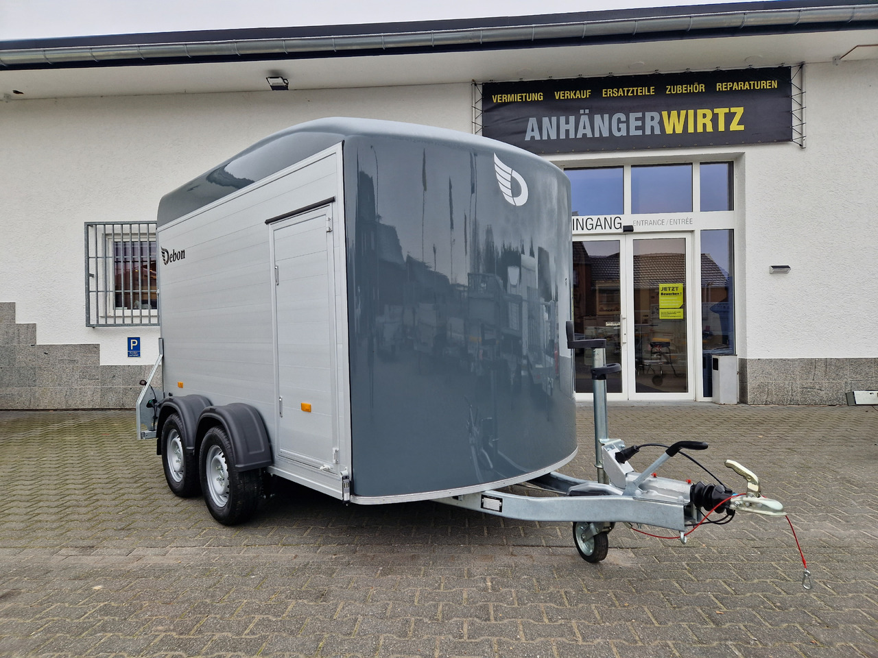 Cargo Roadster 500 312x167x199cm Alu Poly irongrey Seitentür (M) 100km/H 2000kg - Closed box trailer: picture 5 Cargo Roadster 500 312x167x199cm Alu Poly irongrey Seitentür (M) 100km/H 2000kg - Closed box trailer: picture 5