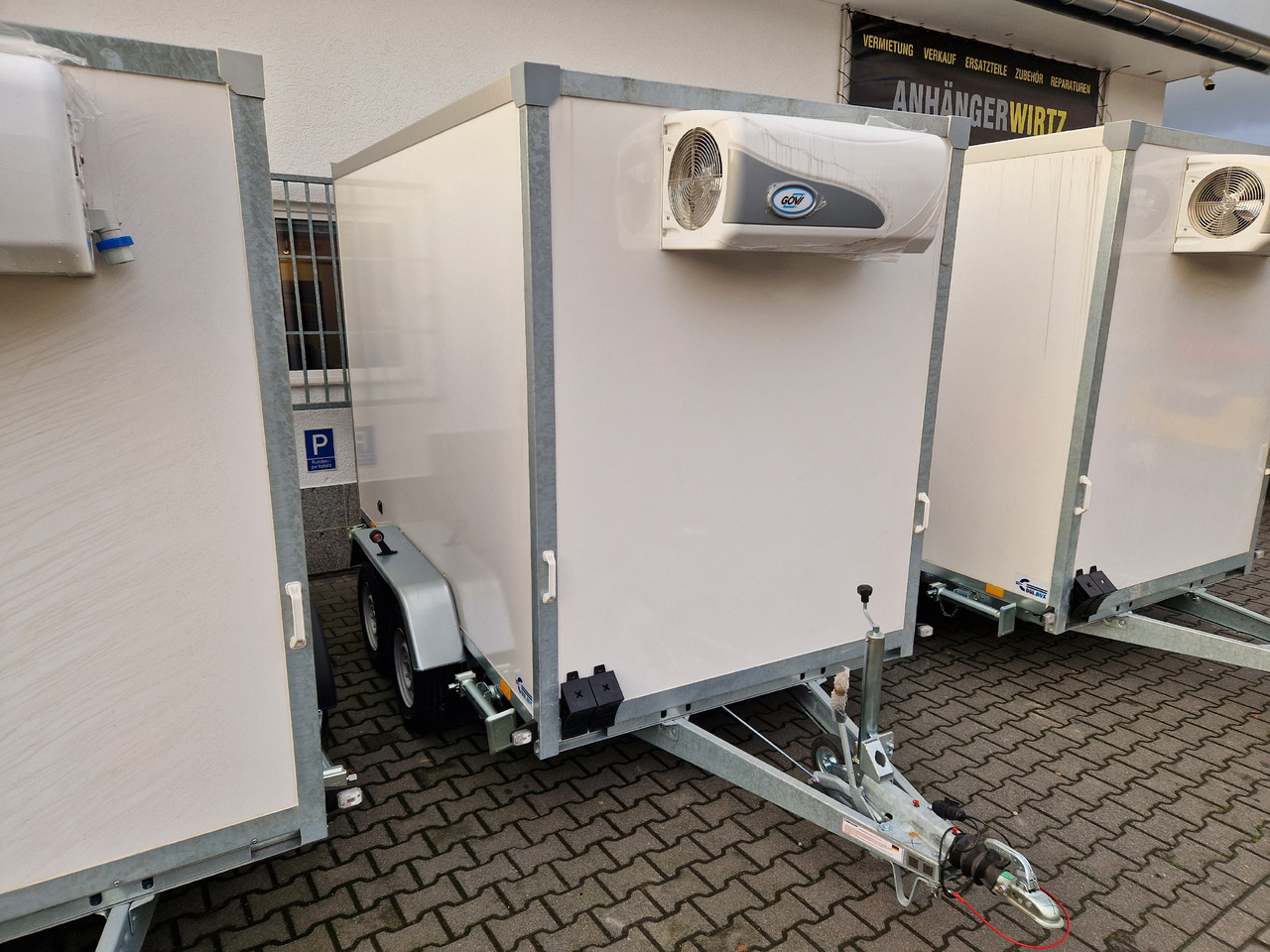 Kargo CoolBoxx FK2030HT 296x162x200cm 230V Govi Kühlung Stützen 2000kg 100km/H Abverkauf - Refrigerated trailer: picture 1 Kargo CoolBoxx FK2030HT 296x162x200cm 230V Govi Kühlung Stützen 2000kg 100km/H Abverkauf - Refrigerated trailer: picture 1