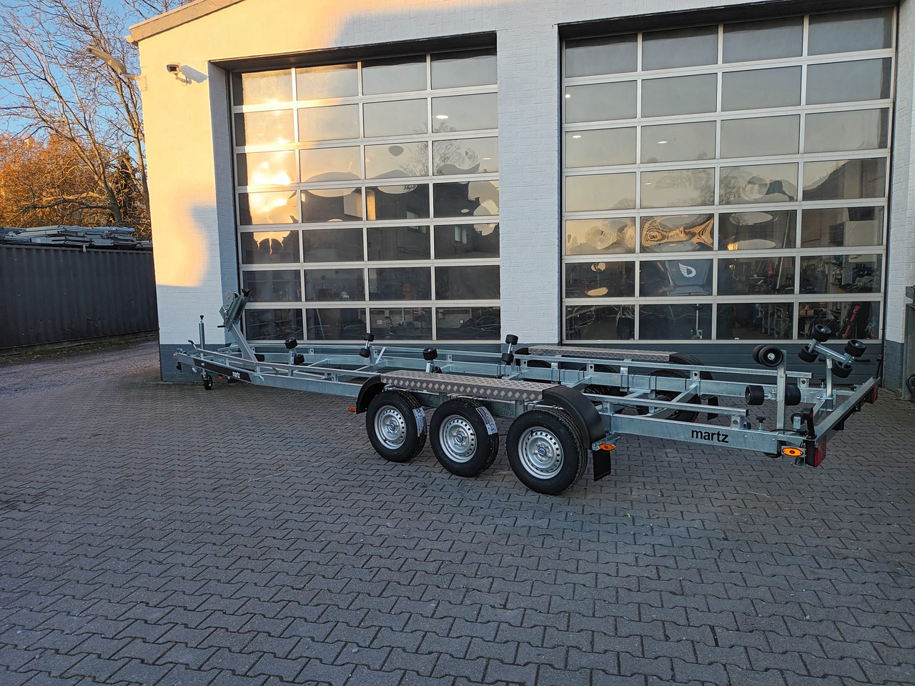 Martz Bootstrailer Yacht 3500/3 Gurtwinde Rollen Tridem 3500kg - Boat trailer: picture 5 Martz Bootstrailer Yacht 3500/3 Gurtwinde Rollen Tridem 3500kg - Boat trailer: picture 5