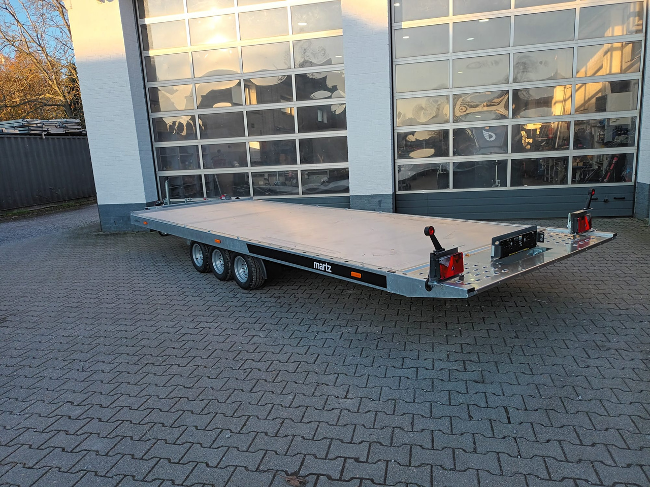 Autotransporter trailer Martz Cartrailer GT KIPP 580/3 3,5T 580x215cm Profi Aluboden Winde Tridem 10" 3500kg 100 km/H: picture 17