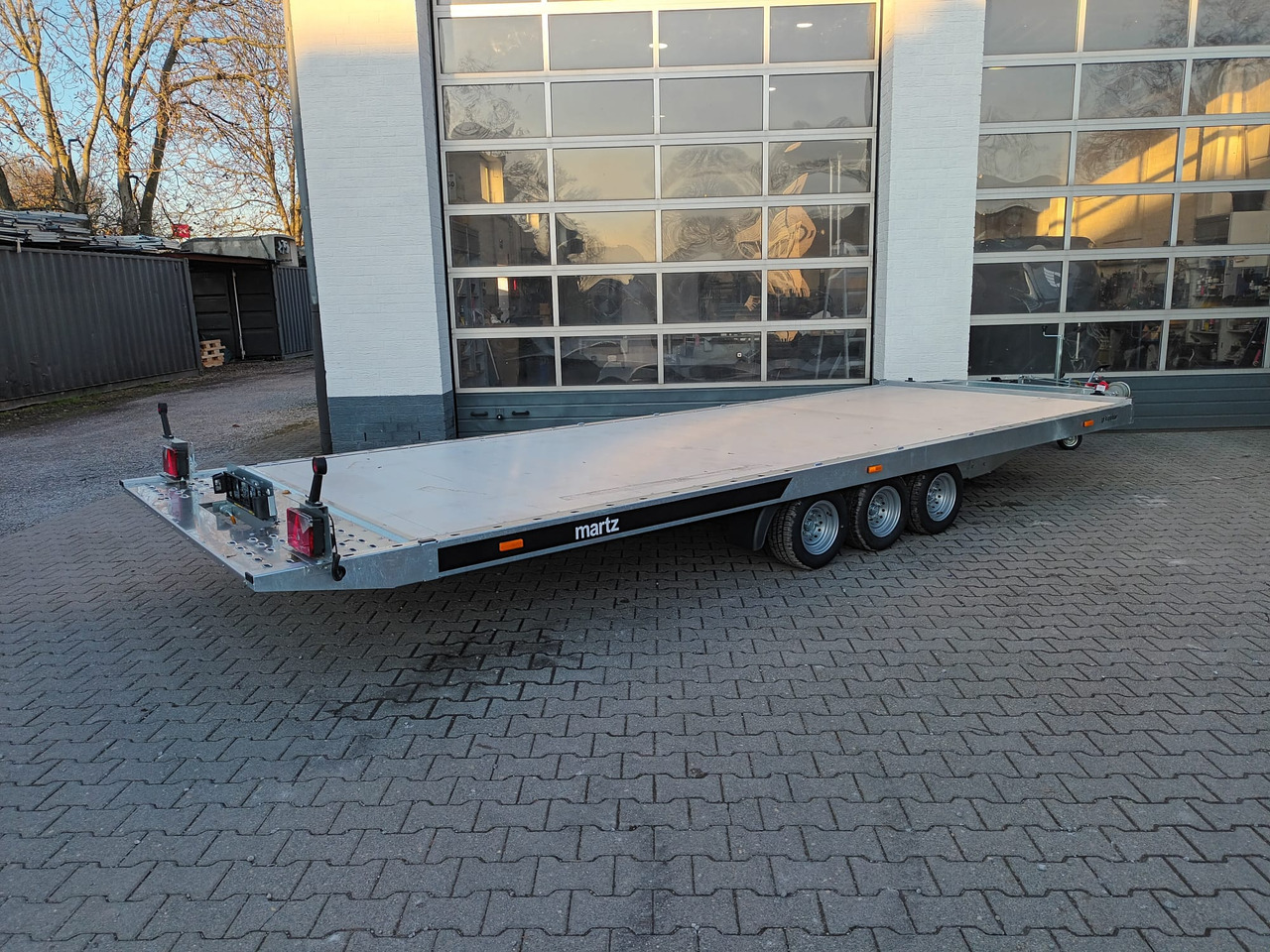 Autotransporter trailer Martz Cartrailer GT KIPP 580/3 3,5T 580x215cm Profi Aluboden Winde Tridem 10" 3500kg 100 km/H: picture 11