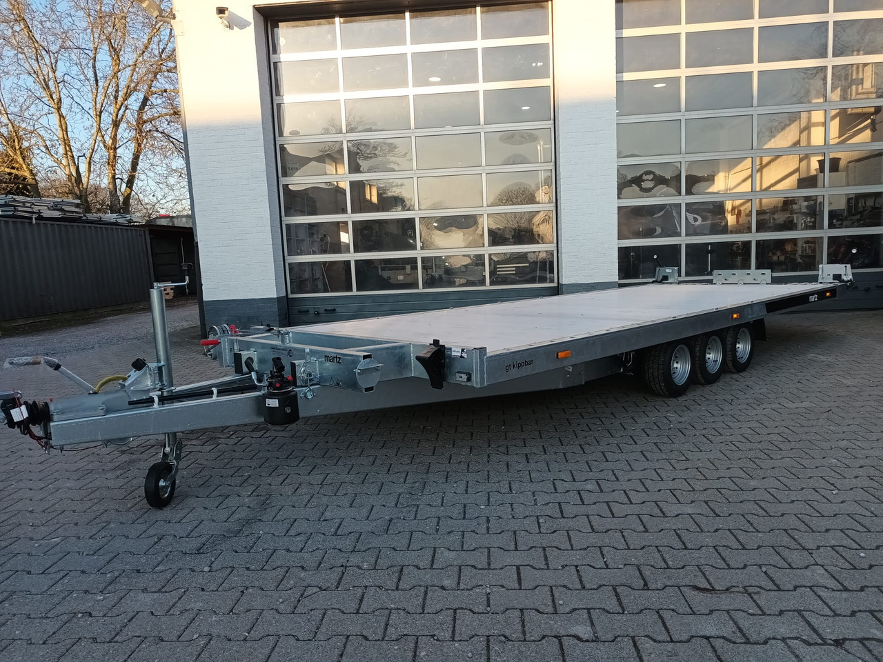 Autotransporter trailer Martz Cartrailer GT KIPP 580/3 3,5T 580x215cm Profi Aluboden Winde Tridem 10" 3500kg 100 km/H: picture 7
