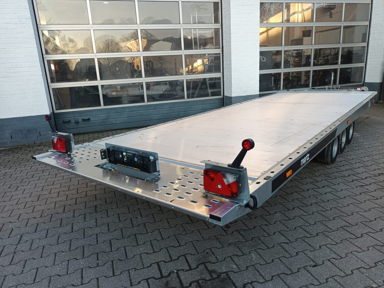 Autotransporter trailer Martz Cartrailer GT KIPP 580/3 3,5T 580x215cm Profi Aluboden Winde Tridem 10" 3500kg 100 km/H: picture 15