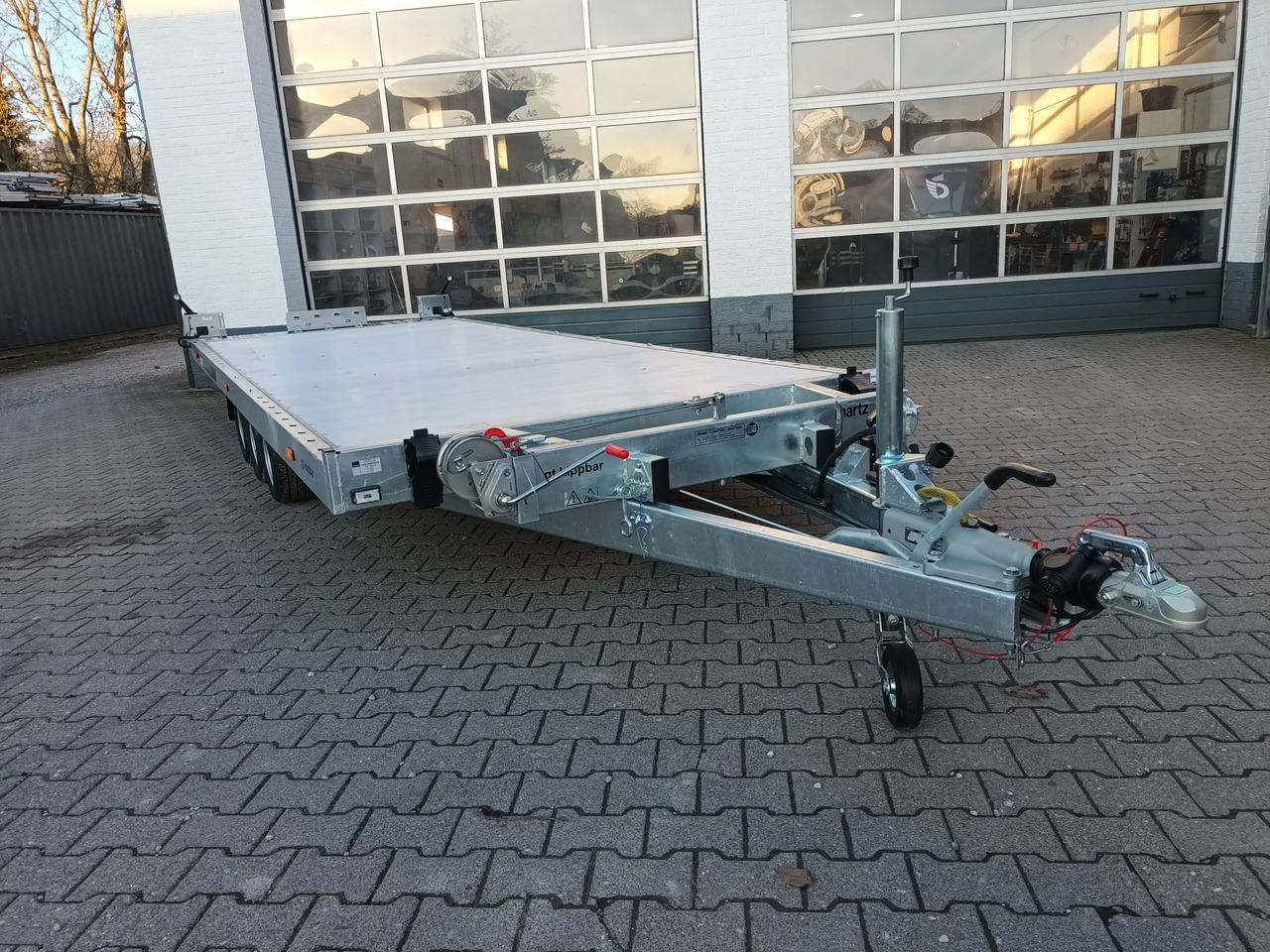Autotransporter trailer Martz Cartrailer GT KIPP 580/3 3,5T 580x215cm Profi Aluboden Winde Tridem 10" 3500kg 100 km/H: picture 13