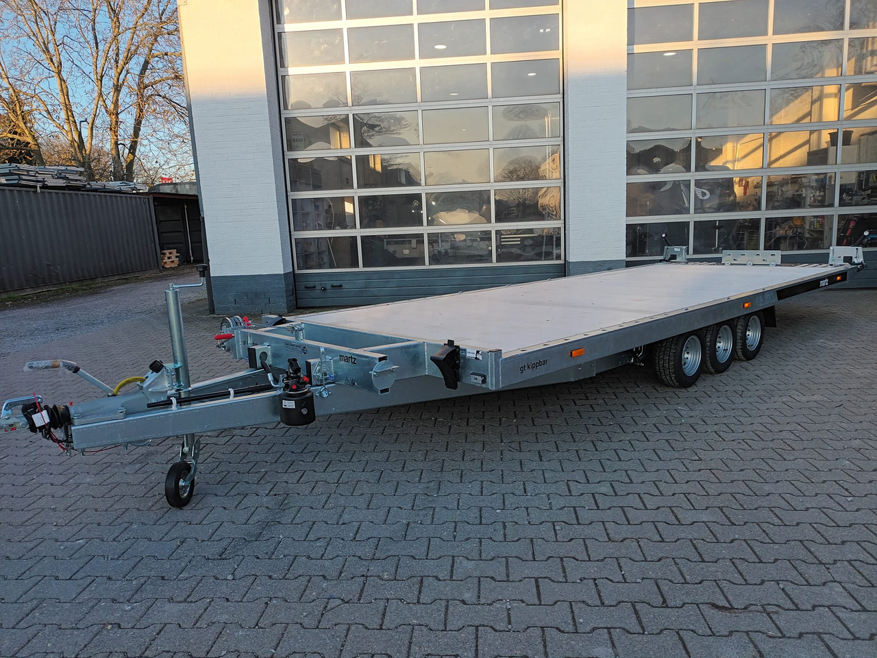 Autotransporter trailer Martz Cartrailer GT KIPP 580/3 3,5T 580x215cm Profi Aluboden Winde Tridem 10" 3500kg 100 km/H: picture 14
