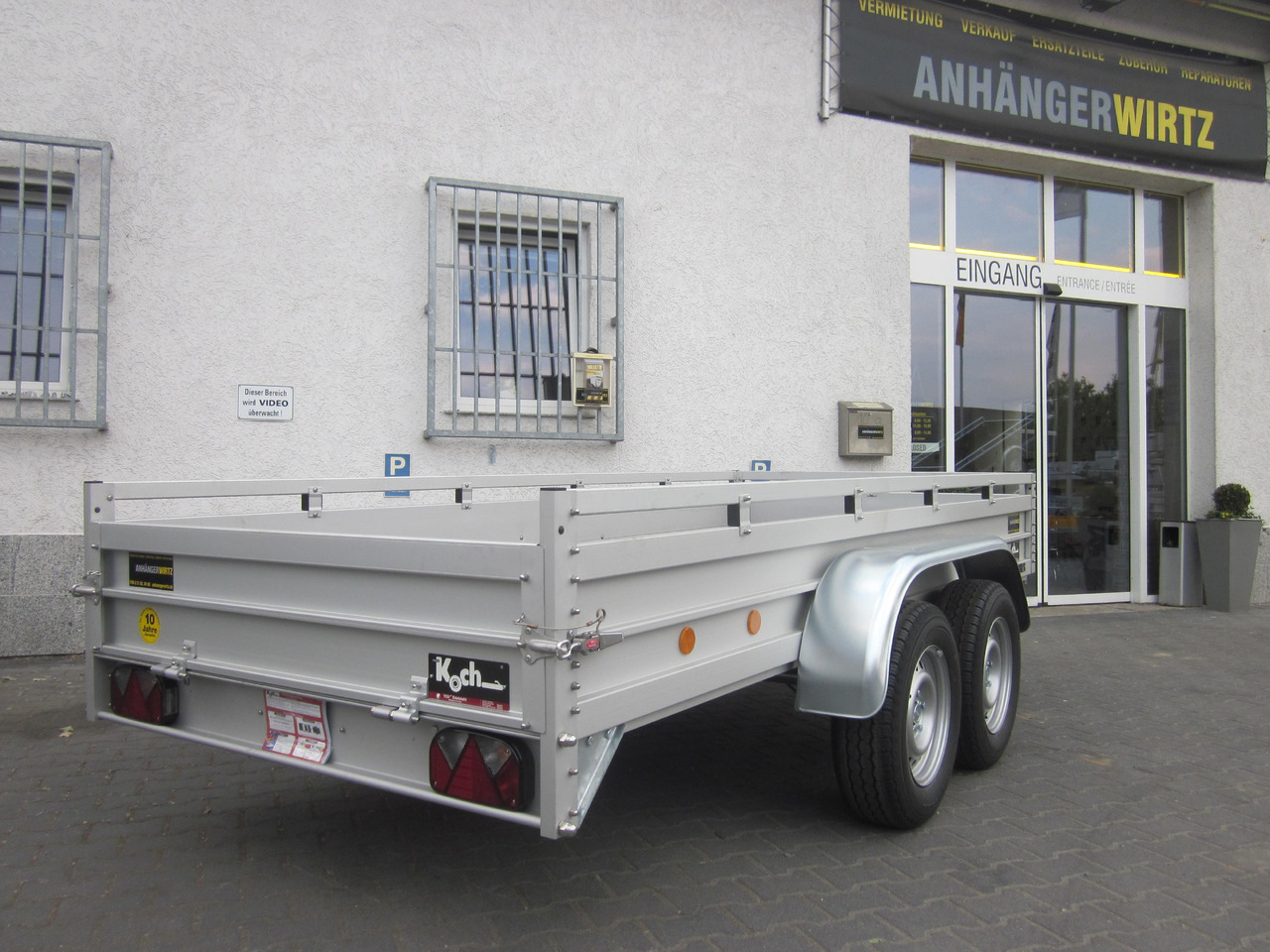 PKW Anhänger Koch Aluline 350x150x44cm (L) 2600kg - Car trailer: picture 3 PKW Anhänger Koch Aluline 350x150x44cm (L) 2600kg - Car trailer: picture 3
