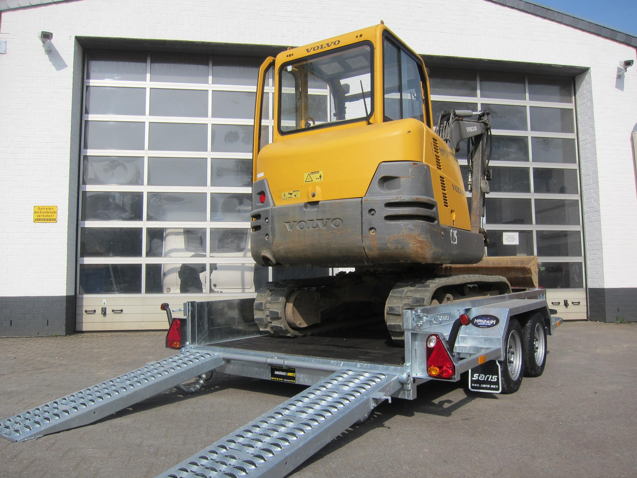 Saris Baggeranhänger Magnum Explorer 3000 V Rampen verschiebbar 3000kg Online Aktion - Plant trailer: picture 4 Saris Baggeranhänger Magnum Explorer 3000 V Rampen verschiebbar 3000kg Online Aktion - Plant trailer: picture 4