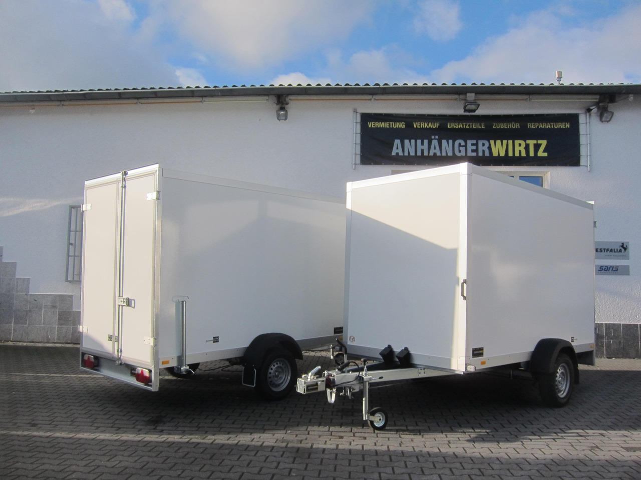 WM Meyer Koffer AZ 1330/151 S30 301x151x185cm (M) 1300Kg Winter Aktion 2024 - Closed box trailer: picture 1 WM Meyer Koffer AZ 1330/151 S30 301x151x185cm (M) 1300Kg Winter Aktion 2024 - Closed box trailer: picture 1