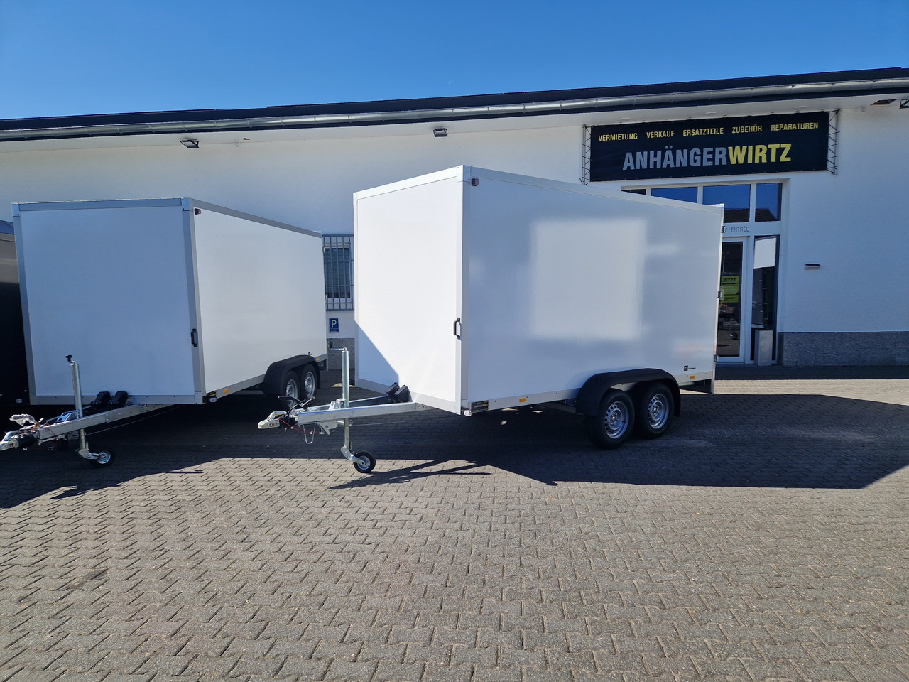 WM Meyer Koffer AZ 2740/185 S35 401x185x205cm (XL) 2700kg Januar Aktion - Closed box trailer: picture 2 WM Meyer Koffer AZ 2740/185 S35 401x185x205cm (XL) 2700kg Januar Aktion - Closed box trailer: picture 2