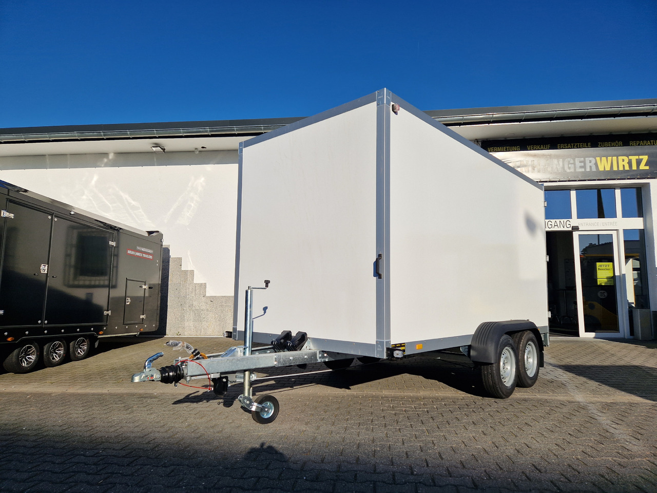 WM Meyer Koffer AZ 3540/185 S35 401x185x205cm (XL) 3500kg Aktion - Closed box trailer: picture 1 WM Meyer Koffer AZ 3540/185 S35 401x185x205cm (XL) 3500kg Aktion - Closed box trailer: picture 1