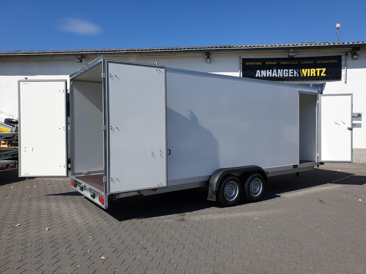 WM Meyer Kofferanhänger AZ 3560/200 S40 601x200x205cm Seitentür Profiline 3500kg Modell 2023 - Closed box trailer: picture 2 WM Meyer Kofferanhänger AZ 3560/200 S40 601x200x205cm Seitentür Profiline 3500kg Modell 2023 - Closed box trailer: picture 2