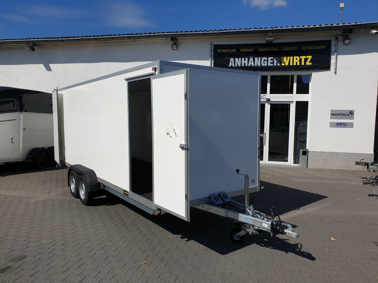 WM Meyer Kofferanhänger AZ 3560/200 S40 601x200x205cm Seitentür Profiline 3500kg Modell 2023 - Closed box trailer: picture 1 WM Meyer Kofferanhänger AZ 3560/200 S40 601x200x205cm Seitentür Profiline 3500kg Modell 2023 - Closed box trailer: picture 1