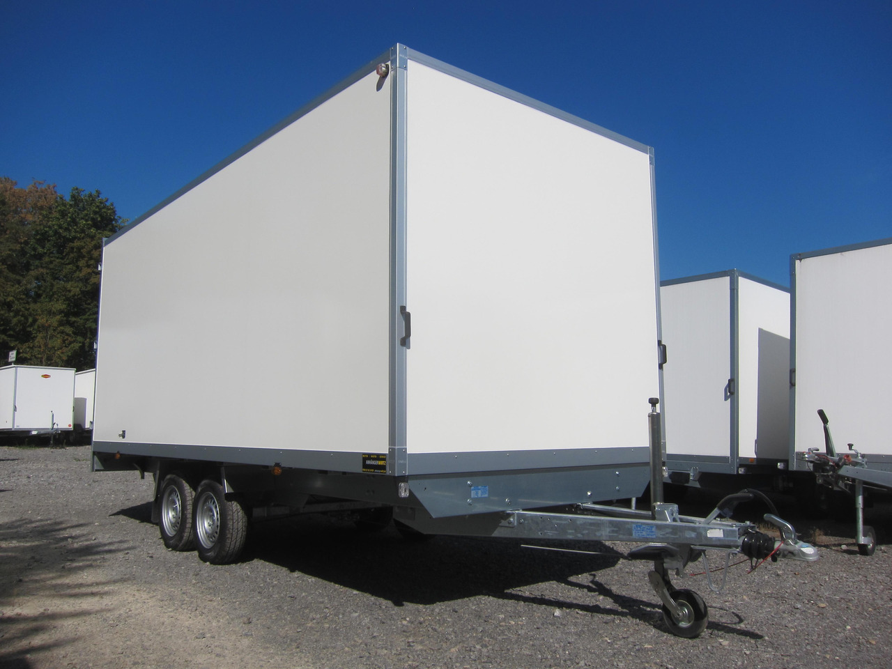 WM Meyer Kofferanhänger AZHLC 2750/210 S40 501x210x205cm (XXL) 2700kg - Closed box trailer: picture 1 WM Meyer Kofferanhänger AZHLC 2750/210 S40 501x210x205cm (XXL) 2700kg - Closed box trailer: picture 1