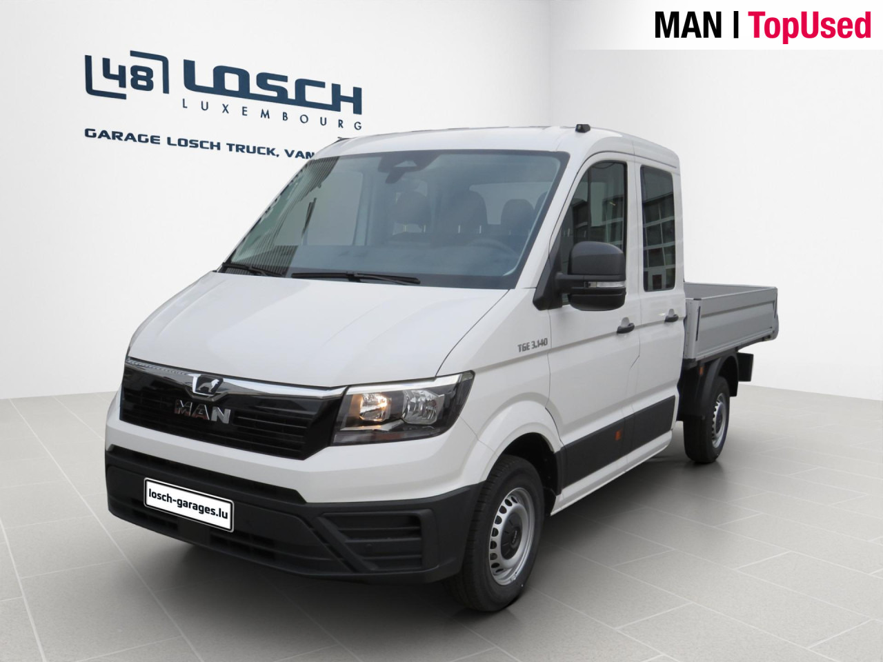 MAN TGE 3.140 4X2F L3 SB Doka Pritsche - Open body delivery van, Crew cab van: picture 1 MAN TGE 3.140 4X2F L3 SB Doka Pritsche - Open body delivery van, Crew cab van: picture 1