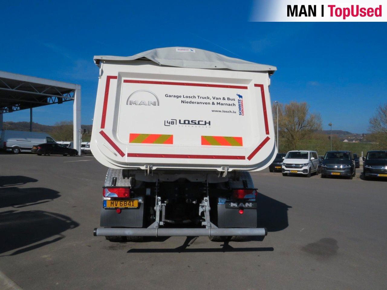 MAN TGS 41.480 8x4 BB CH Schmitz Muldenkipper - Skip loader truck: picture 4 MAN TGS 41.480 8x4 BB CH Schmitz Muldenkipper - Skip loader truck: picture 4