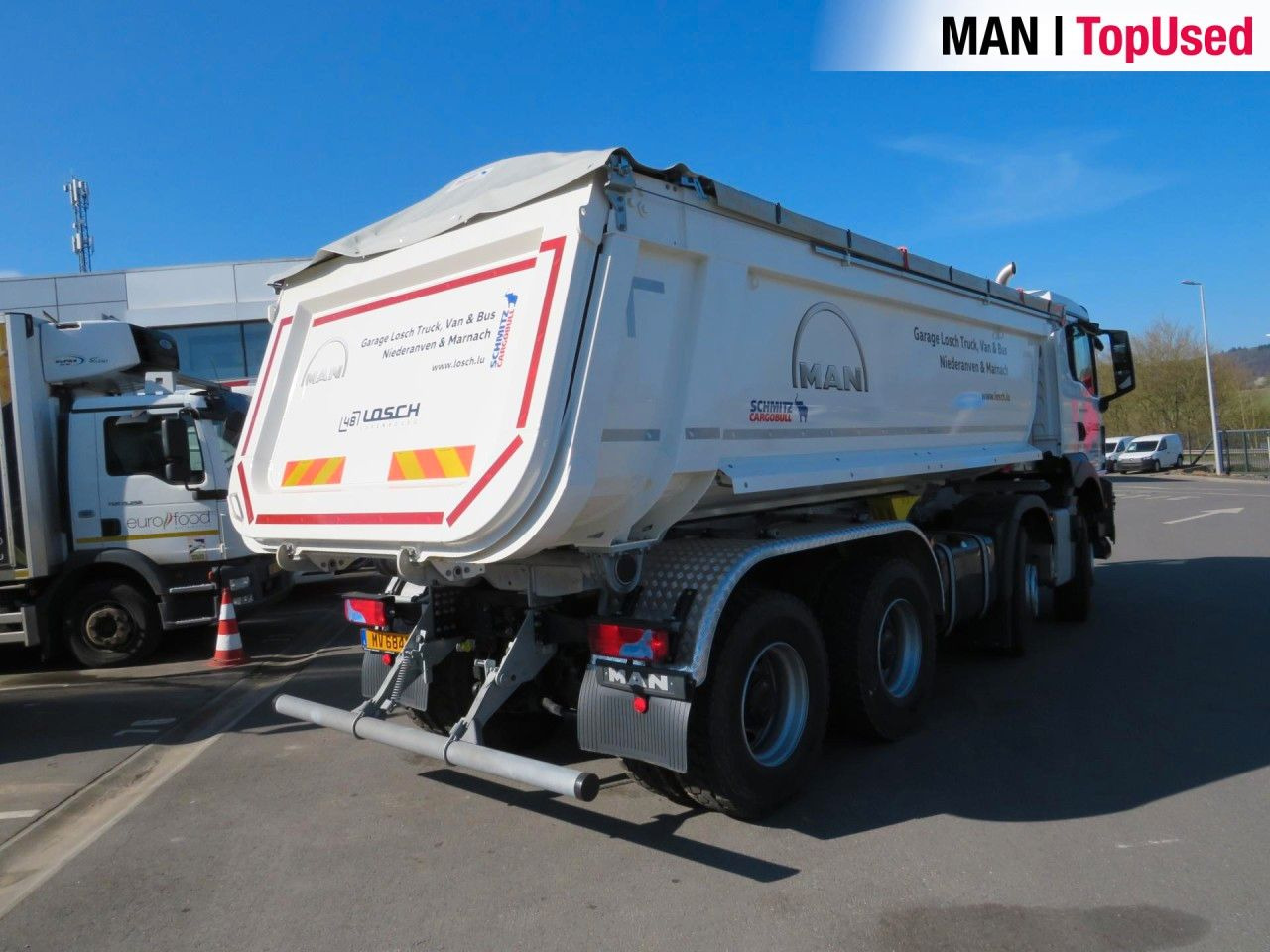 MAN TGS 41.480 8x4 BB CH Schmitz Muldenkipper - Skip loader truck: picture 5 MAN TGS 41.480 8x4 BB CH Schmitz Muldenkipper - Skip loader truck: picture 5