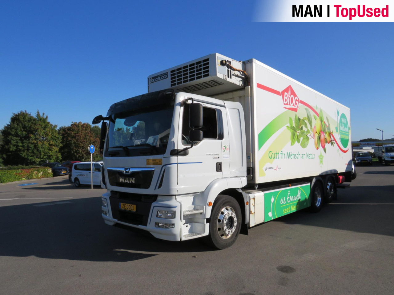MAN eTGM 26.360 E 6X2-4 LL Kühlkoffer Klima Luftfeder - Refrigerated truck, Electric truck: picture 1 MAN eTGM 26.360 E 6X2-4 LL Kühlkoffer Klima Luftfeder - Refrigerated truck, Electric truck: picture 1