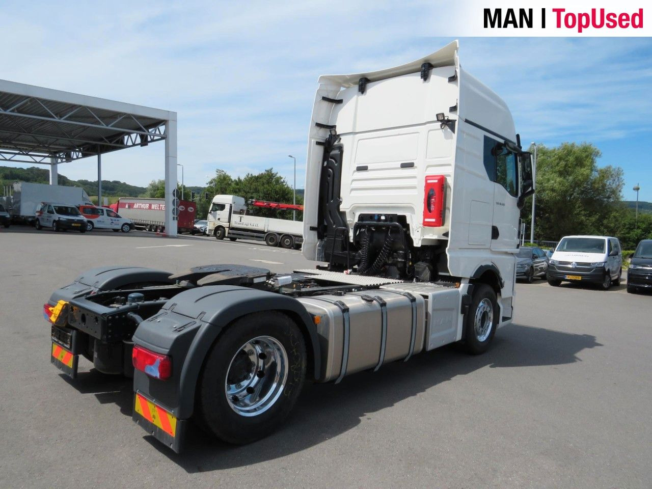 MAN TGX 18.520 4x2 BL SA Meiller Kipphydraulik - Tractor unit: picture 5 MAN TGX 18.520 4x2 BL SA Meiller Kipphydraulik - Tractor unit: picture 5