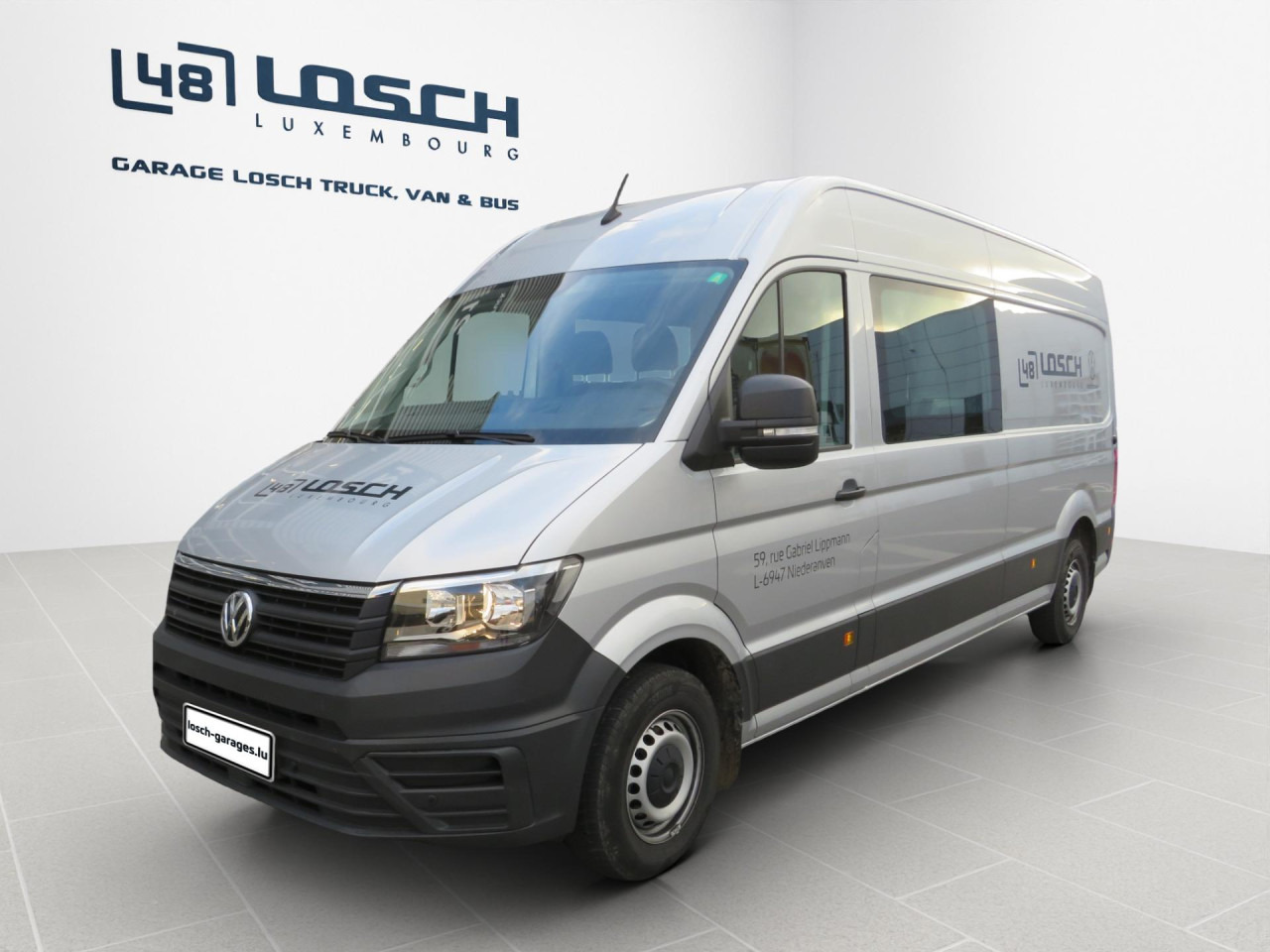 VOLKSWAGEN Crafter 35 L4H3 Doka Kasten Klima AHK Navi ZV - Panel van, Crew cab van: picture 1 VOLKSWAGEN Crafter 35 L4H3 Doka Kasten Klima AHK Navi ZV - Panel van, Crew cab van: picture 1