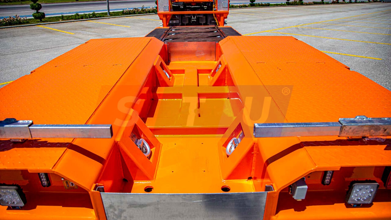 STU 2 Axle Extendable Low Loader - Low loader semi-trailer: picture 4 STU 2 Axle Extendable Low Loader - Low loader semi-trailer: picture 4