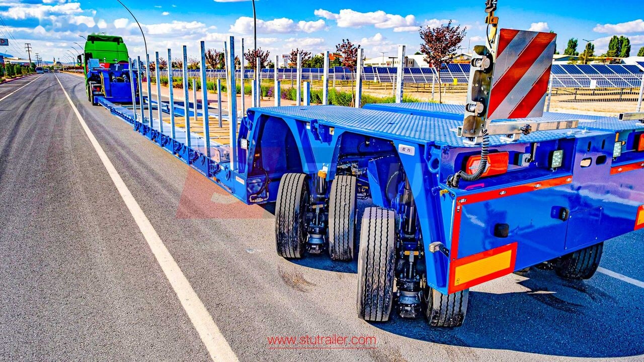 STU 2 Axle Extendable Low Loader - Low loader semi-trailer: picture 5 STU 2 Axle Extendable Low Loader - Low loader semi-trailer: picture 5