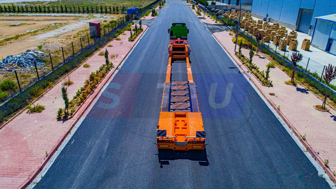 STU 2 Axle Extendable Low Loader - Low loader semi-trailer: picture 2 STU 2 Axle Extendable Low Loader - Low loader semi-trailer: picture 2